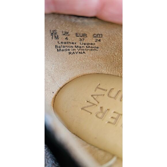 Naturalizer Rayna Black Leather Pointed Toe Slip-On Flats Womens Size‎ 7M - Picture 6 of 6